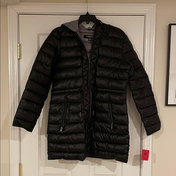 Kenneth Cole Jackets & Blazers - Kenneth Cole Women's Black Long Puffer Coat